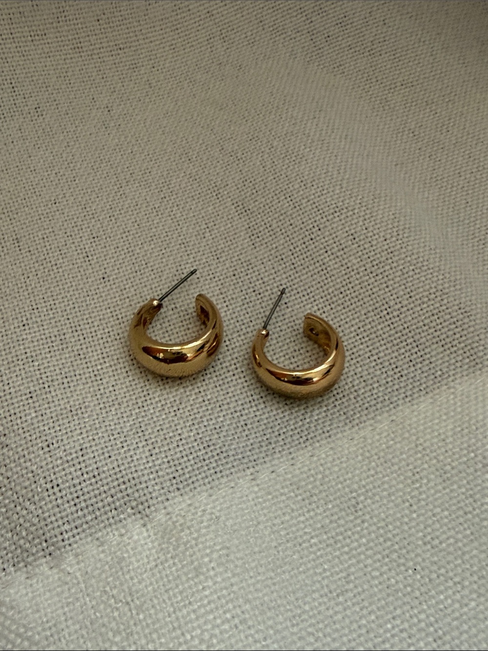 Classic Gold Hoop Earrings - Women Jewelry